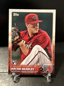 2015 Topps Archie Bradley RC Arizona Diamondbacks #519 Rookie - Picture 1 of 2