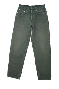 Levi's 550 Relaxed Fit W33 L32 jeans usato verde (Cod.SJ152) Levis Made in USA - Imagen 1 de 4