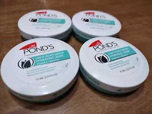 Lot Of 4* Ponds Light Moisturiser* Vitamin E + Glycerine* 2.53 oz* Sealed New - Picture 1 of 3