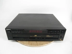 Reproductor de CD cambiador de discos compacto Sony CDP-C67ES de colección - probado - funciona - Imagen 1 de 9