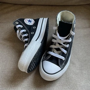 Sneakers alte Converse platform bambino taglia 12c - Foto 1 di 8