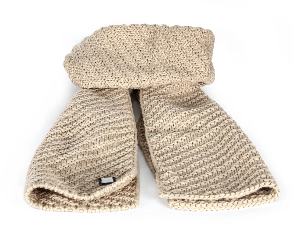 Equiline Strick Schal Virginia beige creme Acrylwolle kuschlig warm  - Bild 1 von 1