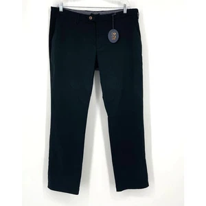 Chino Ted Baker Seenchi Slim Fit verde oscuro para hombre 38R - Imagen 1 de 8