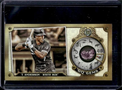 2022 Topps Gypsy Queen Tim Anderson Gems Minis #GGM-26 White Sox - Image 1 of 2