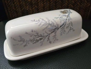PFALTZGRAFF WINTER FROST COVERED BUTTER DISH - Picture 1 of 4