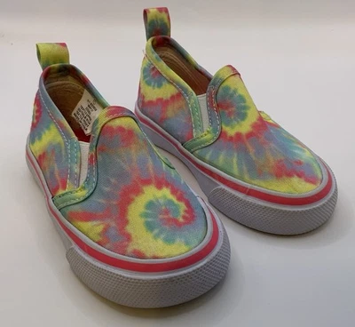 Tommy Bahama Kids Size 7 Calypso Tie-dye Slip-on Sneakers  - Image 1 of 4