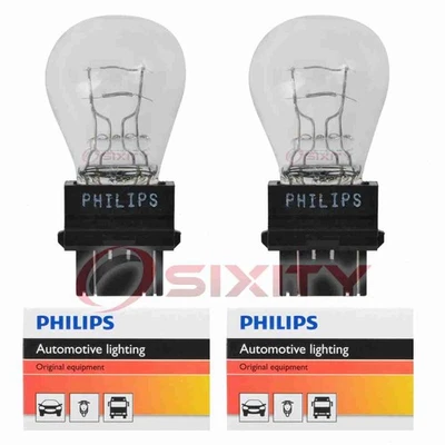 2 pc Philips Brake Light Bulbs for Lincoln Mark VIII 1993-1996 Electrical xd - Image 1 of 4