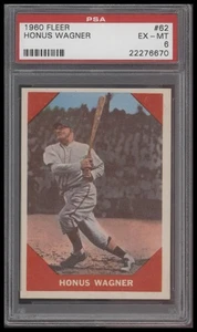 Honus Wagner 1960 Fleer #62 PSA 6 - Picture 1 of 2