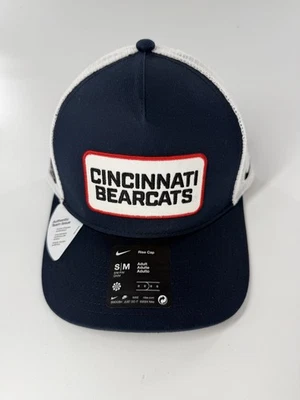 Nike Rise Cincinnati Bearcats Team Emitido Negro Rojo Malla Snapback Gorra Gorra S/M Foto 1 de 4