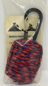 Grenade Paracord Survival Kit Emergency Bug-Out-Bags Hiking Camping Hunting SOS - Foto 1 di 5