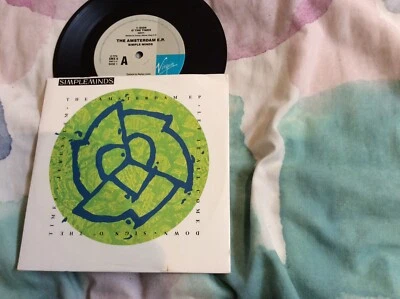 Simple Minds Amsterdam EP 7” Vinyl Includes Appalling Cover Of Sign O The Times - Image 1 of 2