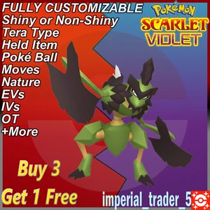 Pokémon Escarlata y Violeta ✨ Kleavor Brillante ✨ Con Mejor 6IV Personalizable - Imagen 1 de 1