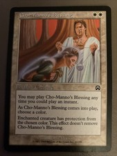 Cho-Manno's Blessing LP Magic: The Gathering -  (Mercadian Masques) MTG