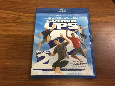 Grown Ups 2 Blu ray Adam Sandler Chris Rock David Spade Salma Hayek Kevin James - Image 1 of 4