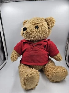 Vintage Ralph Lauren 14" Polo Bear Plush Stuffed Animal Toy - Picture 1 of 8