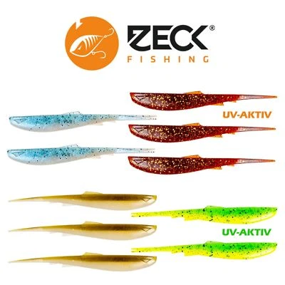 ZECK FISHING GMBH Zeck Wilson Gummifische Barsch 7,6 cm No Action Shad Zander Gummiköder Softbaits