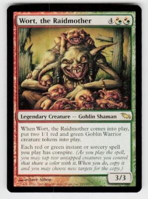 Shadowmoor #223 Wort, the Raidmother - Image 1 of 2