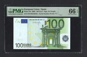 European Union / Spain 100 Euro 2002 P18v Uncirculated Grade 66 - Picture 1 of 2