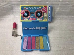NYX x Barbie The Movie Mini Palette and Gloss Turn Up The Ken-ergy RARE NEW - Picture 1 of 16