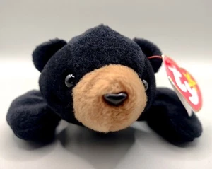  1993 1994 TY Blackie the Bear Style 4011 -- The Beanie Babies Col. (2) - Picture 1 of 5