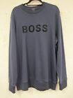 Hugo Boss Sweater Dark Blue Cotton Size 2Xl Hl 142