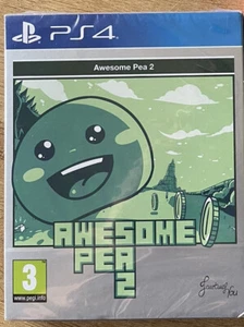 Awesome Pea 2 - PlayStation 4 PS4 Brand New Sealed Retro Graphics Platformer - Picture 1 of 2