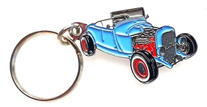 Hiboy, light blue car, key chain F020509 - Picture 1 of 2