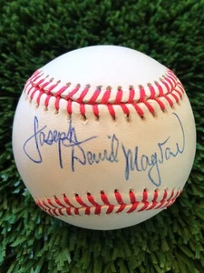 JOE MAGRANE FULL NAME SIGNED NATIONAL LEAGUE BASEBALL CARDINALS ANGELS WHITE SOX - Picture 1 of 2