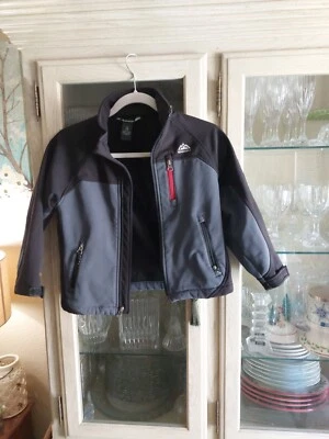 Snozu Youth Jacket Sz XS (5/6) Lightweight Black Zip Pockets Style #59123 - Image 1 of 4