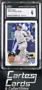 Anthony Volpe 2023 Topps #460 New York Yankees Rookie CGC 9 - Picture 1 of 2