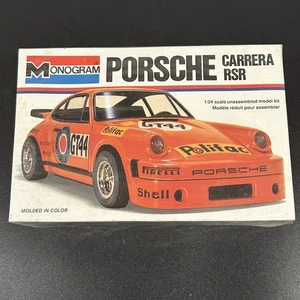 Monogram Model Car 2107 1/24 Scale 1977 Porsche 911 Carrera RSR Plastic.  Sealed - Picture 1 of 6