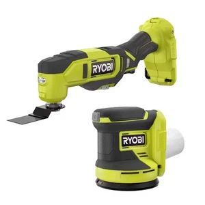 ONE+ 18V Ryobi Combo Kit Multi-Tool and 5 In. Random Orbit Sander (Tools Only) - Picture 1 of 8