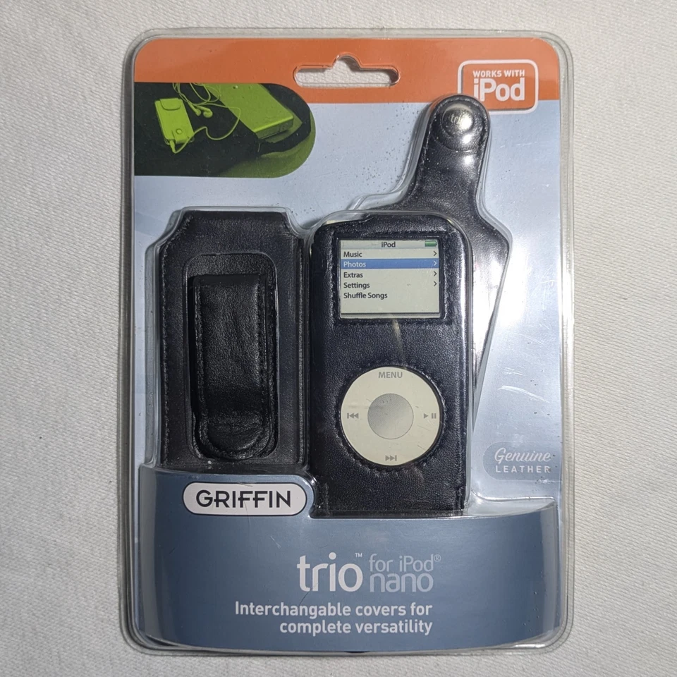 Griffin TRIO PLUS для Apple iPod Nano 4 чехлы протектор кожи новый - Изображение 1 из 4