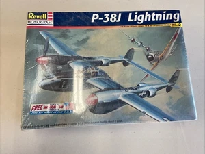 Revell P-38J Lightning Model Plane Kit 1:48 Scale Skill#2 Airplane Sealed New - Picture 1 of 10