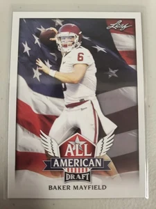 2018 Leaf All-American Baker Mayfield Rookie Card RC AA-02 - Picture 1 of 2