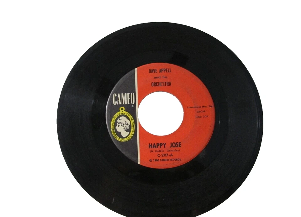 45 RECORD - DAVE APPELL AND ORCH - HAPPY JOSE - Image 1 of 1