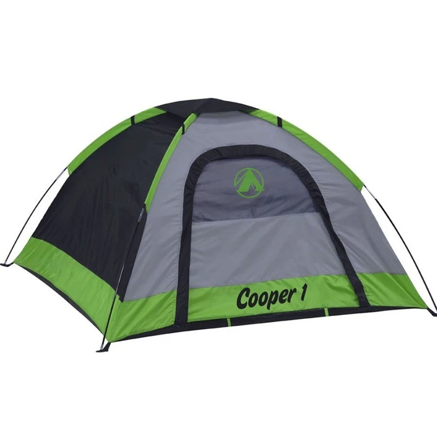 New In 24" Bag Gigatent Pop Up 5ft X 5ft One Room Easy Set Waterproof Tent Blue - Image 1 of 4
