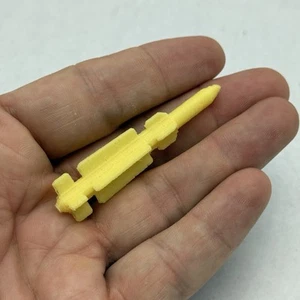 GI Joe ARAH. 1985 Snow Cat. Parts. Missile 3d print can also make other colors!! - Imagen 1 de 5