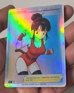 Chi-Chi Trading Card Aexy Dragon Ball Z Waifu Anime Custom Art Holo Chichi - Picture 1 of 19
