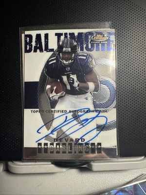 2004 Topps Finest #068/999 Devard Darling #118 Rookie  RC Baltimore Ravens #54 - Image 1 of 2