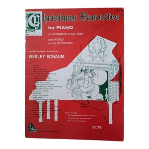 Partituras de colección - 1961 Música para niños favoritos de Navidad, por Wesley S. - Imagen 1 de 5