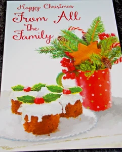 Tarjeta de Navidad de toda la familia. (AF6) - Imagen 1 de 3