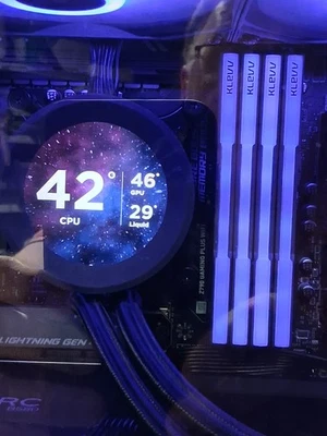 KLEVV CRAS v RGB DDR5 Desktop Gaming RAM 64GB 2x16gb 6000 MHz CL30 (SK Hynix) - Image 1 of 3