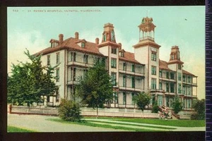 St Peters Hospital Olympia Washington Vintage Postcard - Picture 1 of 1