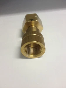 Adaptador CGA a POL F para adaptarse a pistola de relleno de GLP - Imagen 1 de 6