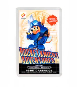 Rocket Knight Adventures Sega Mega Drive Kühlschrankmagnet Kühlschrankmagnet - Bild 1 von 1