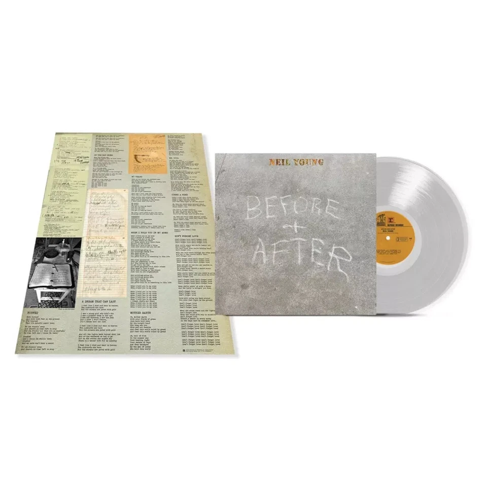 Neil Young - Before And After (Lim. Ed.) (2024) LP Clear Vinyl - Image 1 of 1