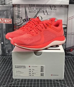 Lululemon Damen Chargefeel Workout Halbschuhe Größe 7,5 US Flare/Pink Nebel NEU - Bild 1 von 13