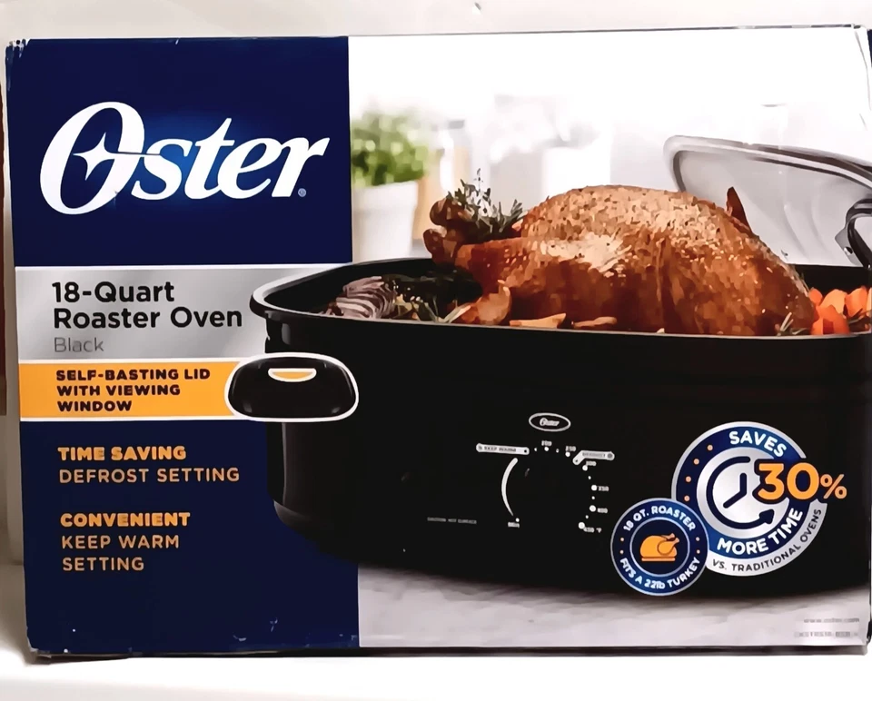 Oster CKSTRS18-BSB-V 18-Quart Roaster Oven