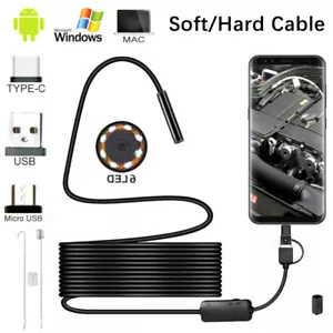 10M Waterproof HD Endoscope Inspection Camera Type-C Borescope for Android BMU - Picture 1 of 17